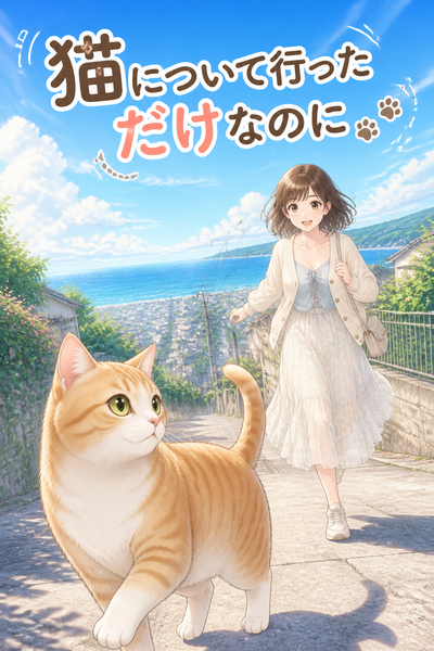 猫について行っただけなのにの表紙