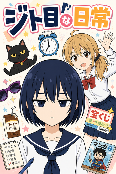 ジト目な日常の表紙